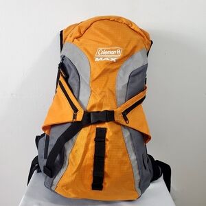 Coleman Max Orange Hiking Backpack – Camping Gear